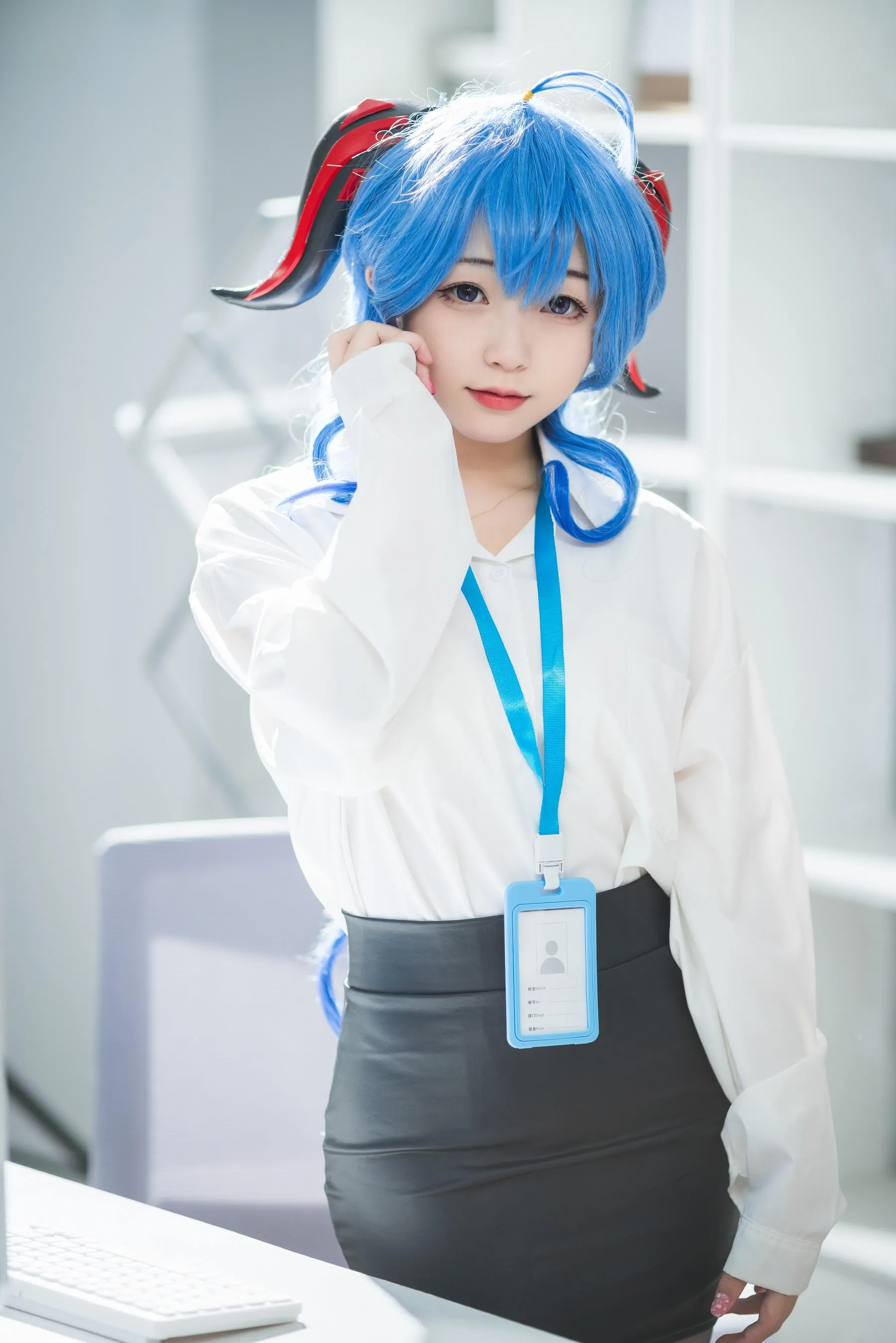 花铃 – NO.20 甘雨秘书[24] [48P]插图9